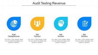Audit Testing Revenue Ppt Powerpoint Presentation Outline Ideas Cpb