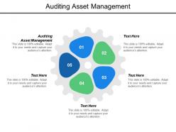 Auditing asset management ppt powerpoint presentation model background designs cpb