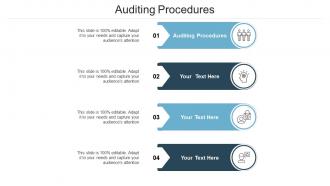 Auditing procedures ppt powerpoint presentation summary examples cpb