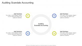 Auditing Scandals Accounting In Powerpoint And Google Slides Cpb