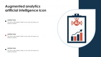 Augmented Analytics Artificial Intelligence Icon