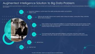Augmented Intelligence Solution To Big Data Machine Augmented Intelligence IT