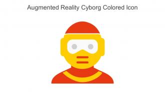 Augmented Reality Cyborg Colored Icon In Powerpoint Pptx Png And Editable Eps Format