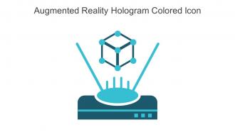 Augmented Reality Hologram Colored Icon In Powerpoint Pptx Png And Editable Eps Format