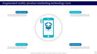 Augmented Reality Product Marketing Technology Icon