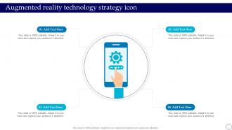 Augmented Reality Technology Strategy Icon