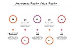 Augmented reality virtual reality ppt powerpoint presentation show template cpb