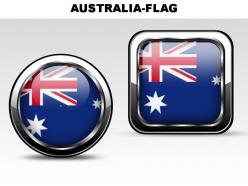 Australia country powerpoint flags