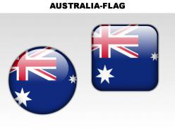 Australia country powerpoint flags