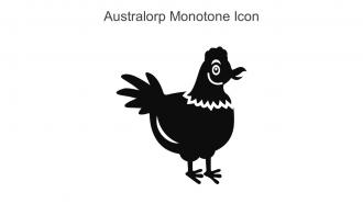 Australorp Monotone Icon In Powerpoint Pptx Png And Editable Eps Format