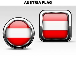 Austria country powerpoint flags