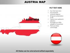 Austria country powerpoint maps