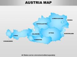 Austria powerpoint maps
