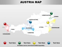 Austria powerpoint maps