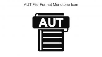 AUT File Format Monotone Icon In Powerpoint Pptx Png And Editable Eps Format