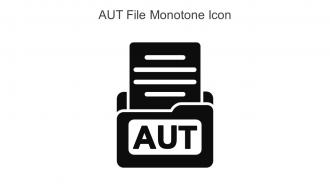 AUT File Monotone Icon In Powerpoint Pptx Png And Editable Eps Format