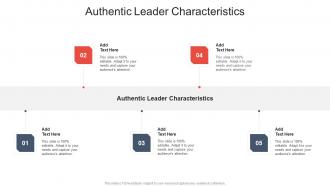 Authentic Leader Characteristics In Powerpoint And Google Slides Cpb