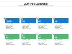 Authentic leadership ppt powerpoint presentation model design inspiration cpb