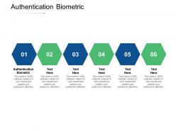 Authentication biometric ppt powerpoint presentation styles icons cpb