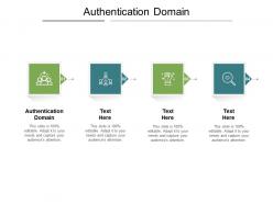Authentication domain ppt powerpoint presentation professional example cpb