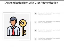 Authentication Icon With User Authentication