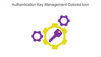 Authentication Key Management Colored Icon In Powerpoint Pptx Png And Editable Eps Format