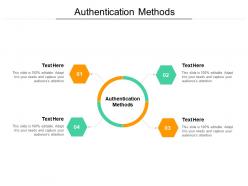 Authentication methods ppt powerpoint presentation outline influencers cpb