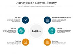 Authentication network security ppt powerpoint presentation infographic template master slide cpb