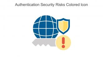 Authentication Security Risks Colored Icon In Powerpoint Pptx Png And Editable Eps Format