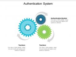 Authentication system ppt powerpoint presentation styles guide cpb