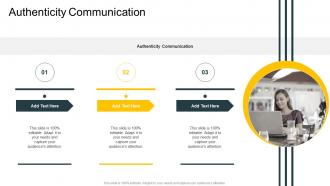 Authenticity Communication In Powerpoint And Google Slides Cpb