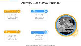 Authority Bureaucracy Structure In Powerpoint And Google Slides Cpb