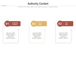 Authority content ppt powerpoint presentation icon shapes cpb