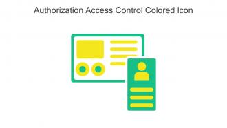 Authorization Access Control Colored Icon In Powerpoint Pptx Png And Editable Eps Format
