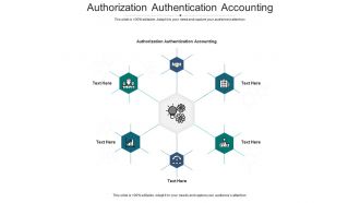 Authorization authentication accounting ppt powerpoint presentation infographic template cpb