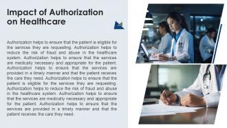 Authorization Healthcare powerpoint presentation and google slides ICP Professionally Informative