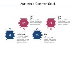Authorized common stock ppt powerpoint presentation slides grid cpb