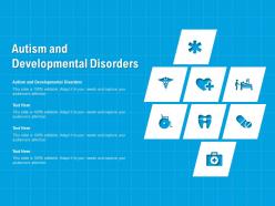 Autism and developmental disorders ppt powerpoint presentation slides inspiration