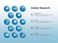 Autism research ppt powerpoint presentation inspiration shapes