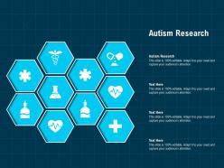 Autism research ppt powerpoint presentation pictures infographic template