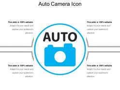 Auto camera icon