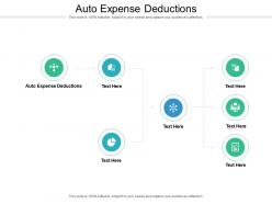 Auto expense deductions ppt powerpoint presentation layouts icons cpb