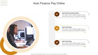 Auto Finance Pay Online In Powerpoint And Google Slides Cpb