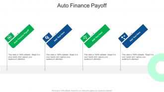 Auto Finance Payoff In Powerpoint And Google Slides Cpb