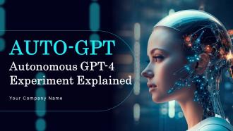 Auto GPT Autonomous GPT 4 Experiment Explained ChatGPT CD