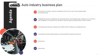 Auto Industry Business Plan Powerpoint Presentation Slides Images Slides