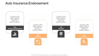 Auto Insurance Endorsement In Powerpoint And Google Slides Cpb