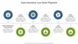 Auto Insurance Low Down Payment In Powerpoint And Google Slides Cpb
