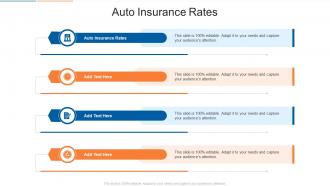 Auto Insurance Rates In Powerpoint And Google Slides Cpb