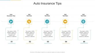 Auto Insurance Tips In Powerpoint And Google Slides Cpb
